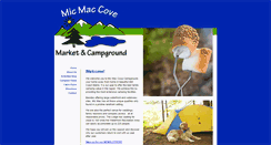 Desktop Screenshot of micmaccampground.com